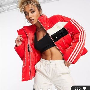 Adidas Originals “ski chic” puffer jacket BRAND NEW WITH TAGS!